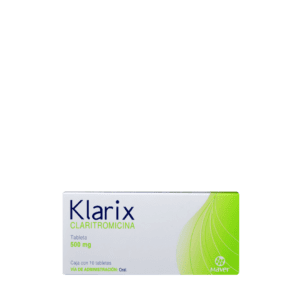 Klarix (Claritromicina) Tab 500 Mg C/10 Maver