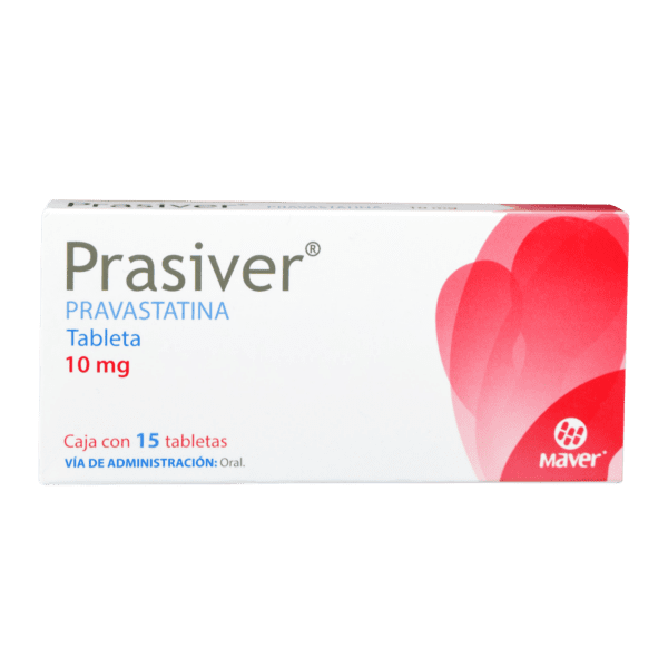 Prasiver (Pravastatina) Tab 10 Mg C/15 Maver