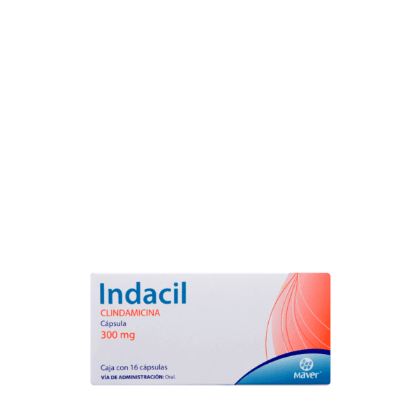 Indacil (Clindamicina) Cap 300 Mg C/16 Maver