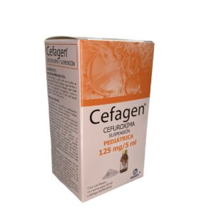 Cefagen (Cefuroxima) Susp 125 Mg/5 Ml P/50 Ml Maver