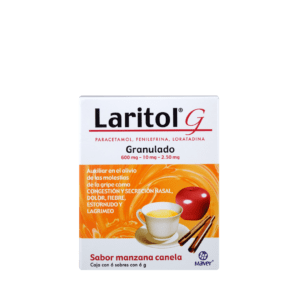 Laritol G (Parace/Fenile/Lorata) Gran 600/10/2.5 Mg C/6 Sobres Maver
