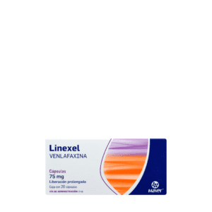 Linexel (Venlafaxina) Cap 75 Mg C/20 Maver