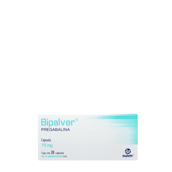 Bipalver (Pregabalina) Cap 75 Mg C/28 Maver