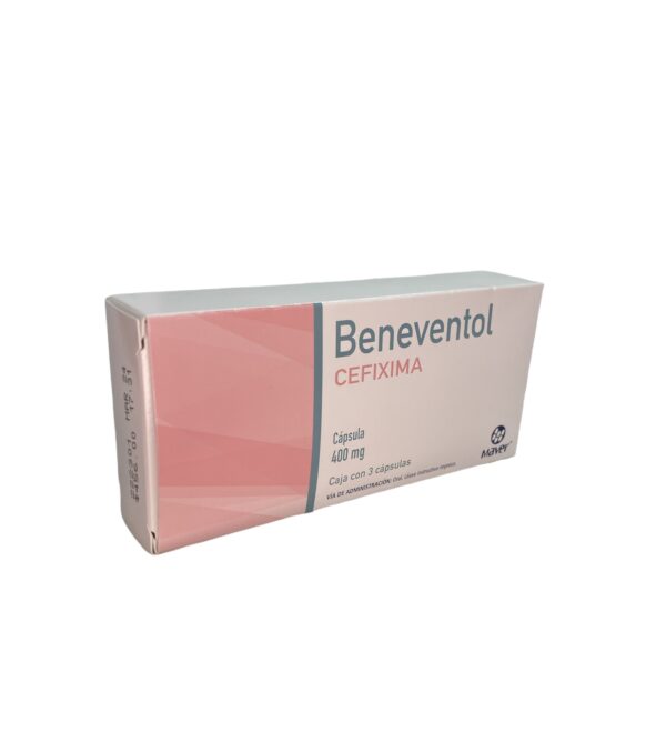 Beneventol (Cefixima) Cap 400 Mg C/3 Maver