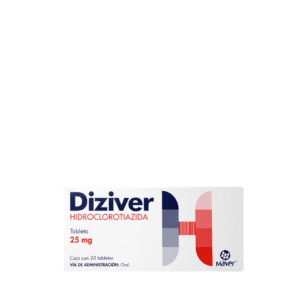 Diziver (Hidroclorotiazida) Tab 25 Mg C/20 Maver