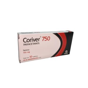 Coriver (Paracetamol) Tab 750 Mg C/10 Maver
