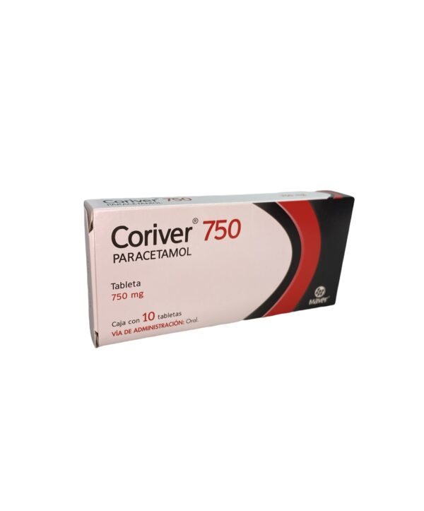 Coriver (Paracetamol) Tab 750 Mg C/10 Maver