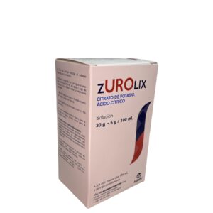 Zurolix (Citrato Potasio/Acido Citrico) Sol 30G/5G/100Ml C/150 Ml Maver