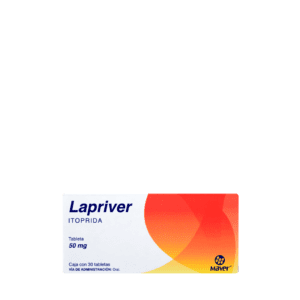 Lapriver (Itoprida) Tab 50 Mg C/ 30 Maver