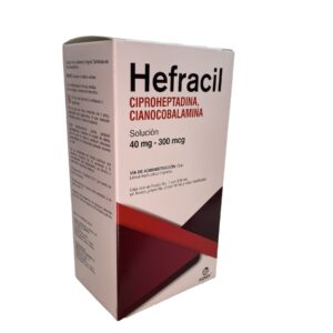 Hefracil (Ciproheptadina/Cianocobalamina) Sol 40 Mg/300 Mcg C/210 Ml Maver