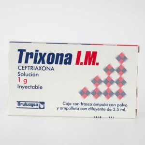 Trixona I.M. (Ceftriaxona) Sol Iny Fco Amp 1 G Amp Dil 3.5 Ml Bruluagsa