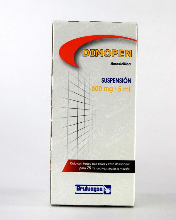 Dimopen (Amoxicilina) Susp 500 Mg/5 Ml P/75 Ml Bruluagsa