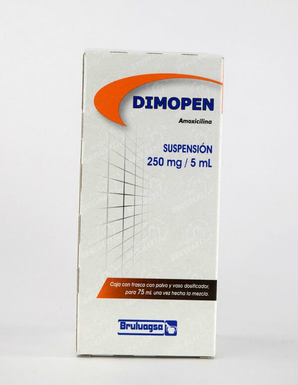 Dimopen (Amoxicilina) Susp 250 Mg/5 Ml P/75 Ml Bruluagsa