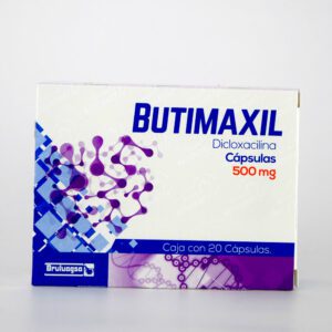 Butimaxil (Dicloxacilina) Cap 500 Mg C/20 Bruluagsa