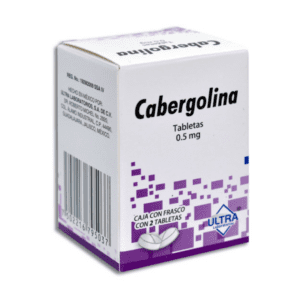 Cabergolina Tab 0.5 Mg C/2 Ultra