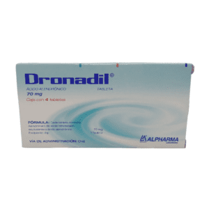 Dronadil (Acido  Alendronico) tab 70 mg c/4 Alpharma