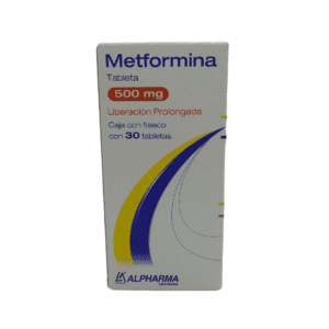Metformina Tab Lib Prol 500 Mg C/30 Alpharma