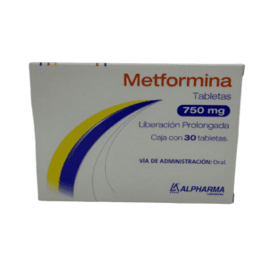 Metformina Tab Lib Prol 750 Mg C/30 Alpharma