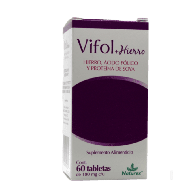 Vifol Hierro  Tab 180 Mg C/60