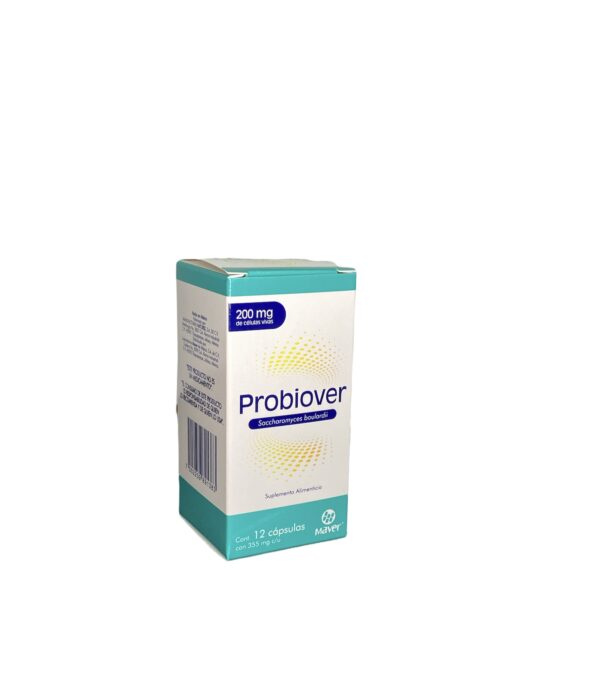 Probiover Probiotico (Saccharomyces Boulardii) Cap 355 Mg C/12 Maver