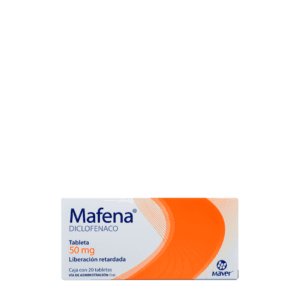 Mafena (Diclofenaco) Grag 50 Mg C/20 Maver