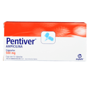 Pentiver (Ampicilina) Cap 500 Mg C/12 Maver
