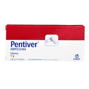Pentiver S (Ampicilina) Tab 1 G C/8 Maver