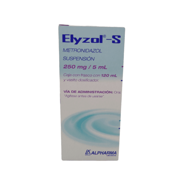 Elyzol-S (Metronidazol) susp 250 mg C/120 ml Alpharma