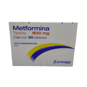 Metformina Tab 850 Mg C/30 Alpharma