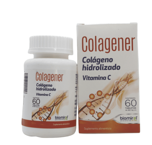 Colagener (Colageno/Vit C) Tab 1000/20 Mg C/60 Biomiral