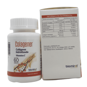 Colagener (Colageno/Vit C) Tab 1000/20 Mg C/60 Biomiral