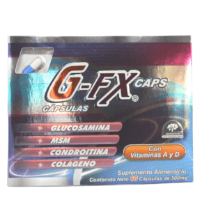 G-Fx Caps (Glucosamina/Msm/Condroitina/Colageno) Cap 500 Mg C/60 Natutech
