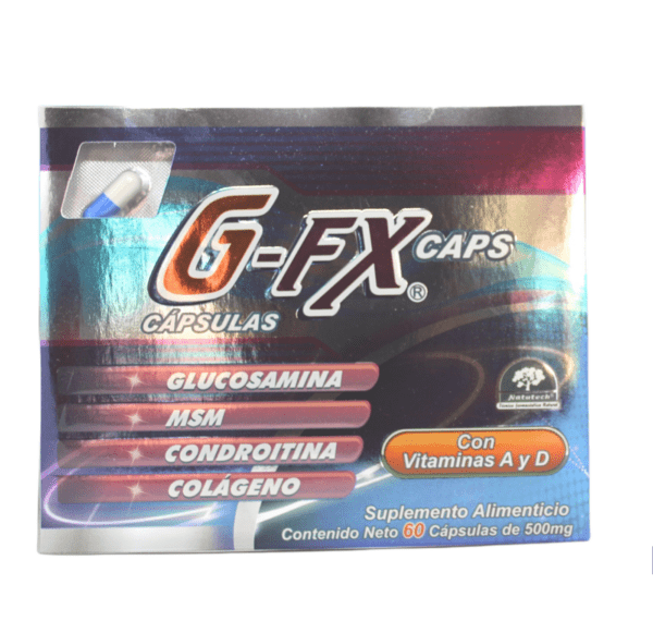 G-Fx Caps (Glucosamina/Msm/Condroitina/Colageno) Cap 500 Mg C/60 Natutech