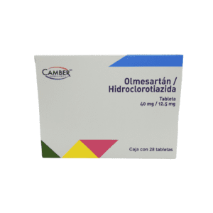 Olmesartan/Hidroclorotiazida Tab 40/12.5 Mg C/28 Camber Pharma