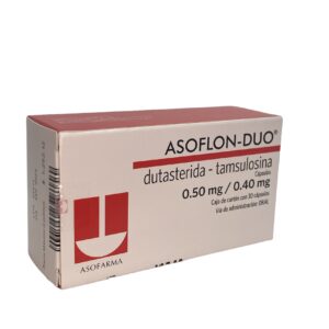 Asoflon-Duo (Dutasterida/Tamsulosina) Cap 0.50/0.40 Mg C/30 Asofarma