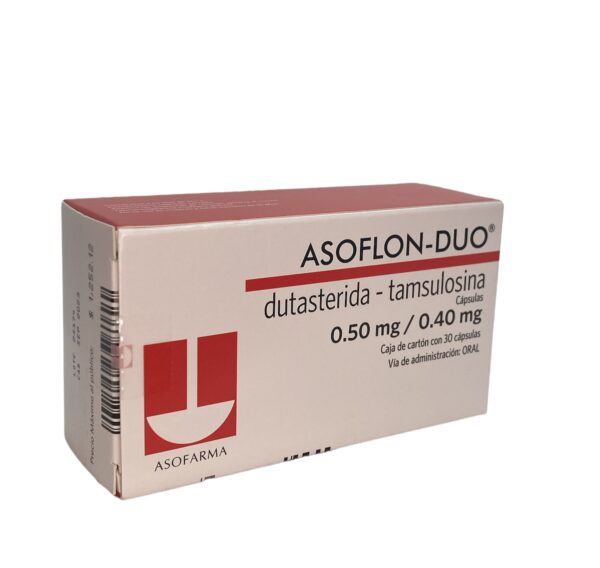 Asoflon-Duo (Dutasterida/Tamsulosina) Cap 0.50/0.40 Mg C/30 Asofarma