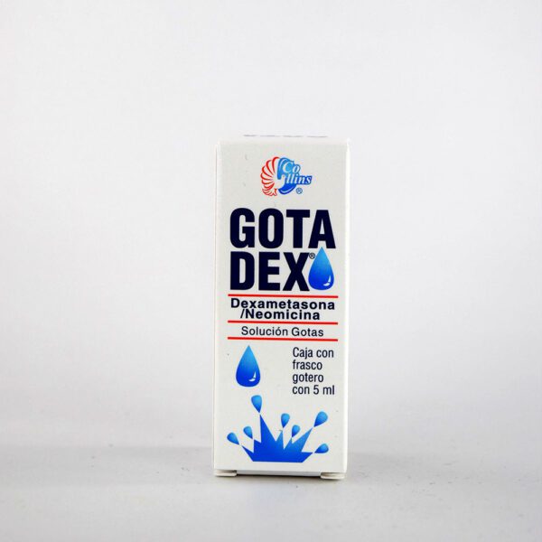 Gotadex (Neomicina/Dexametasona) Sol Oft 3.5/1 Mg/Ml C/5 Ml Collins