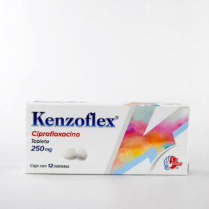 Kenzoflex (Ciprofloxacino) Comp 250 Mg C/12 Collins
