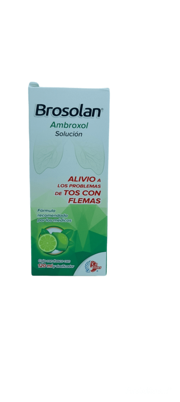 Brosolan (Ambroxol) Sol 300 Mg C/120 Ml Collins