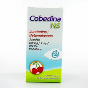 Cobedina Ns (Loratadina/Betametasona) Sol Ped 100/5 Mg C/60 Ml Collins